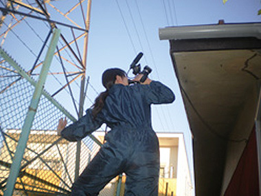 まずは徹底的なねずみの調査、確認です。