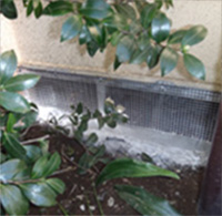 基礎隙間の封鎖